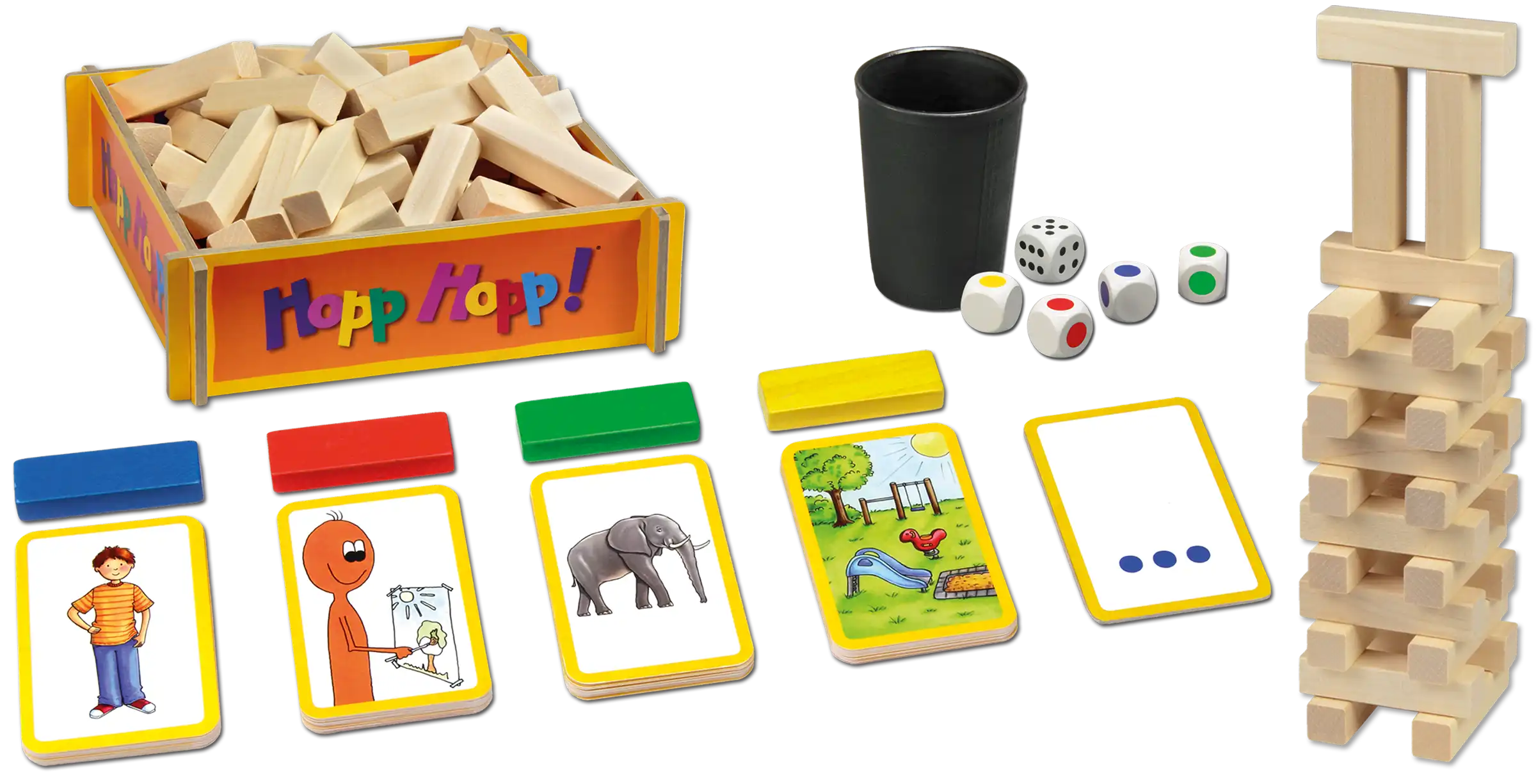 HoppHopp! Spielaufbau