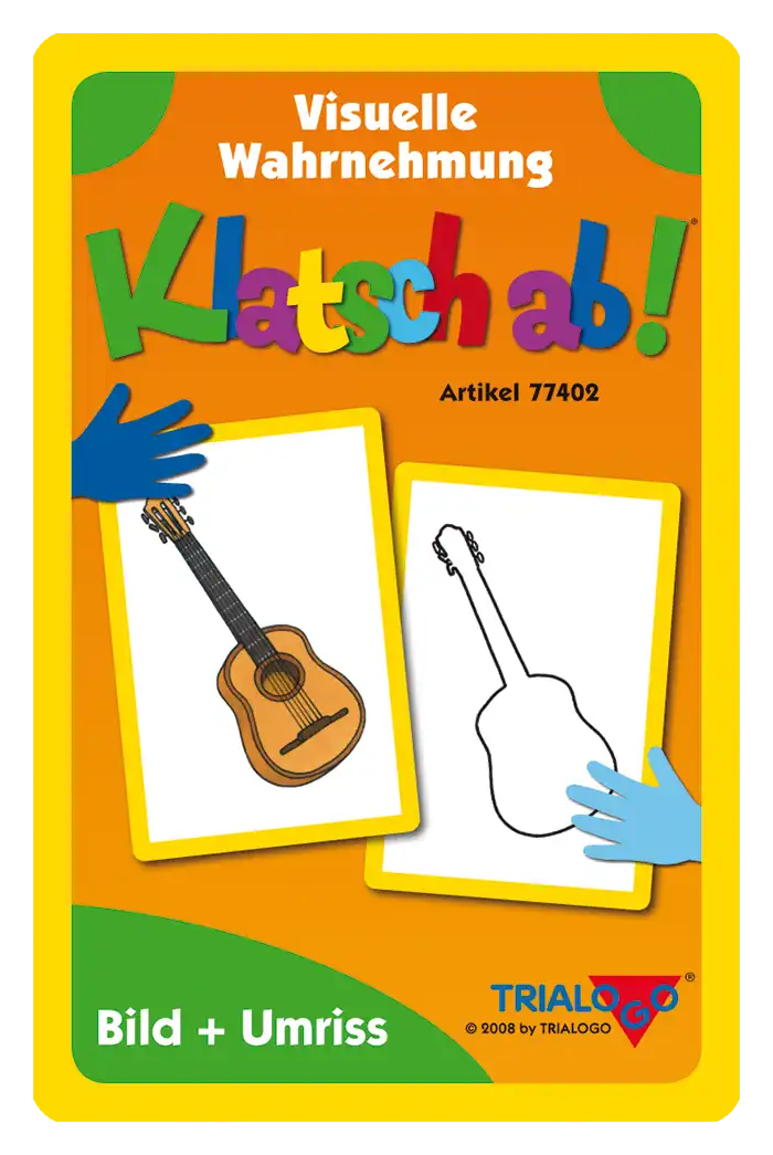 Klatsch ab! Bild + Umriss