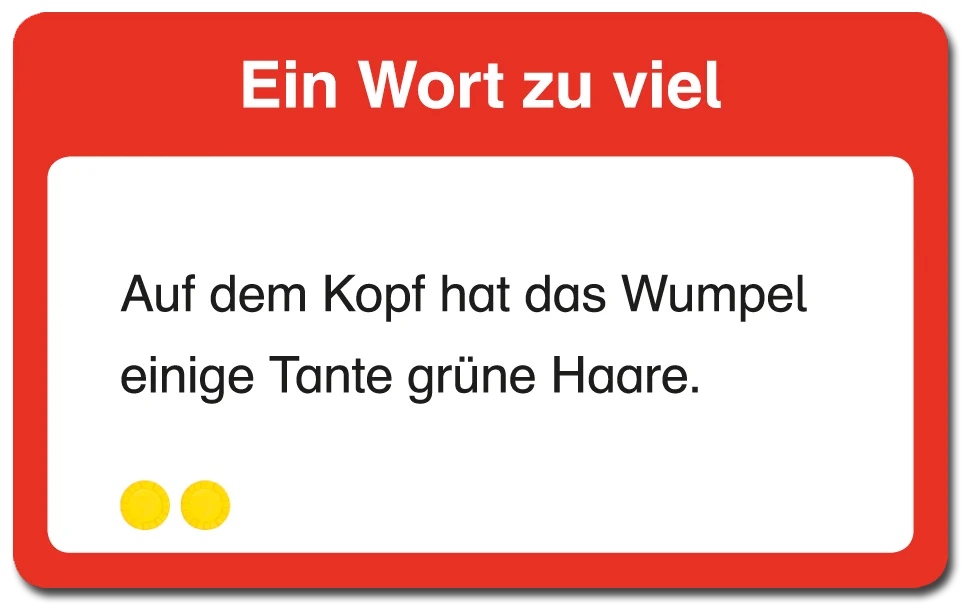 Wumpel! Übungskategorie