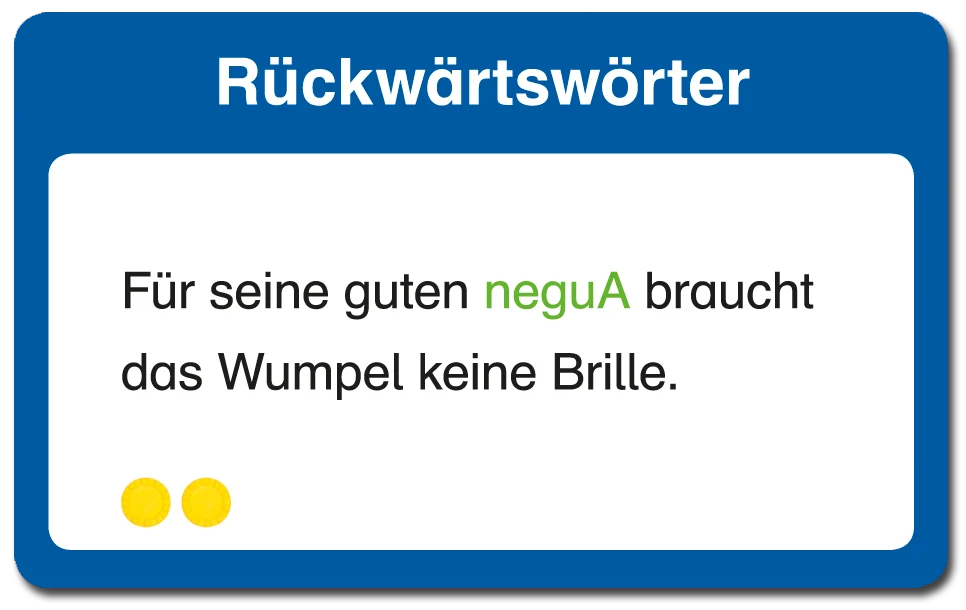 Wumpel! Übungskategorie