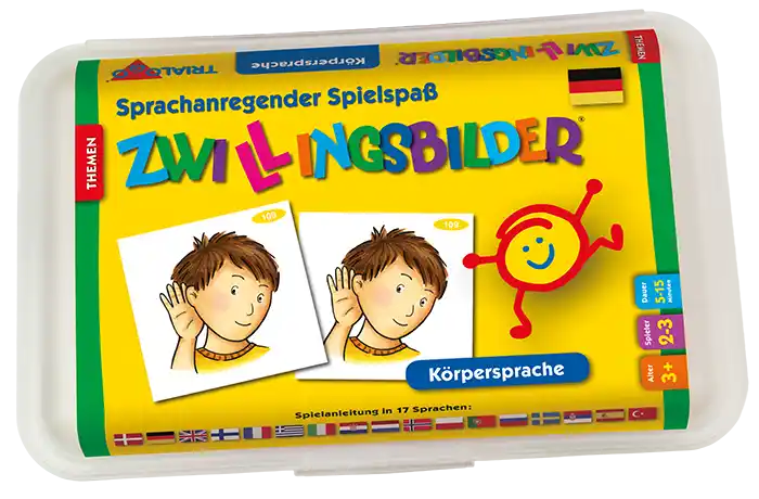 Zwillingsbilder Körpersprache